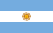 Flagge Argentiniens