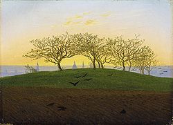 Hill and Ploughed Field near Dresden 1824