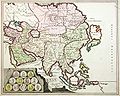 Orta Asya tasviri haritası 1719