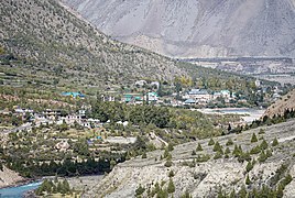 Jispa village, Lahaul, Himachal Pradesh