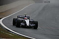 Nakajima at the free practice session of the Brazilian GP