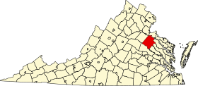 Localisation de Comté de CarolineCaroline County