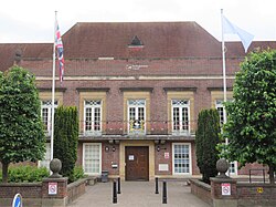 Municipal Offices, Queen Victoria Road, High Wycombe: Council headquarters