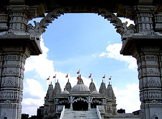 Londra'daki Neasden Hindu Tapınağı