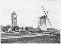 De toren en de mölle in 1910.