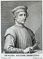 Benosso Gossoli (Benozzo Gozzoli) (1420-4 òtôbre 1497), ràmmo de G. B. Cecchi, 1769 [1]