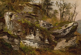 Rocky Cliff (vers 1860), Reynolda House Museum of American Art (en), Winston-Salem, Caroline du Nord
