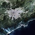 English: Satellite image from Greater São Paulo metropolitan area.