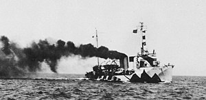 Wadsworth underway, probably during World War I