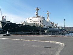 icebreaker Lenin, converted into a museum ship