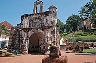 A Famosa (Porta de Santiago) Malaca, Malasia