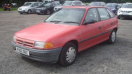 Opel Astra afløste Opel Kadett i 1991