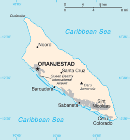 Oranjestad – Localizzazione