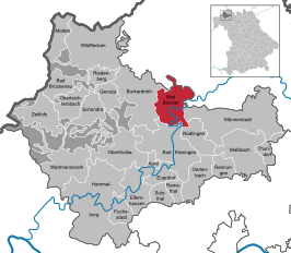 Kaart van Bad Bocklet