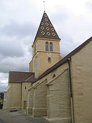 The church in Couchey