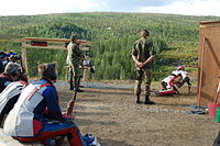 Competição de Tiro rápido de campo na Landsskytterstevnet de 2007 na Noruega.