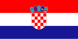 Bandeira da Croácia