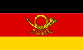 Forbundsrepublikken Tysklands postflag, 1950–1994