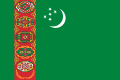 Bandera del Turkmenistan