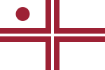 Flagga för Flottiljamiral.