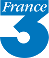 Logo of France 3 from 7 September 1992 till 7 January 2002