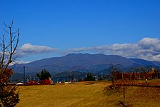 寒河江市から見た葉山