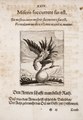 Griffin of peace. "Den Armen schafft man billich Rath". Johann Vogel: Sinnebilder von dem widergebrachten Teutschen Frieden, 1649.