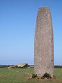Plourin : le menhir de Kergadiou 6.