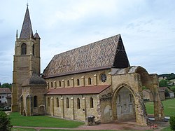 Skyline of La Bénisson-Dieu