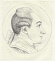 1774 – Johann Wolfgang Goethe, by Georg Friedrich Schmoll engraving by Schmoll