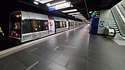 MI 84 renovated at Chatelet les Halles on the RER B