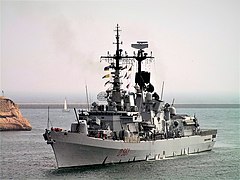 Air-defence destroyer Francesco Mimbelli