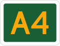 Alphanumeric route marker