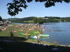 La plage du Mayrac.