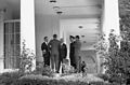 29 October 1962, President Kennedy with advisors after EXCOMM meeting