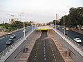 Bus-only lane in Petah Tikva