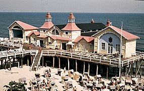 Historische, 1978 abgerissene Seebrücke aus dem Jahr 1925