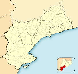 Península de la Baña ubicada en Provincia de Tarragona