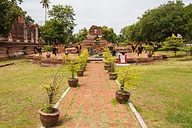 Templo Thammikarat, Ayutthaya, Tailandia, 2013-08-23, DD 10.jpg