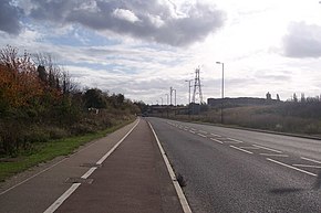 The A226 Thames Way towards Northfleet - geograph.org.uk - 1556494.jpg