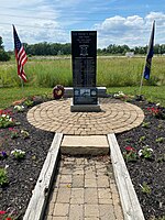 USS Frank E. Evans memorial - full memorial