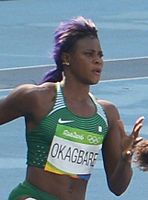 Blessing Okagbare erreichte Platz sechs