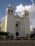 Catedral Metropolitana de San Salvador.