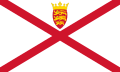 Flag of the Bailiwick of Jersey (British Crown Dependency)