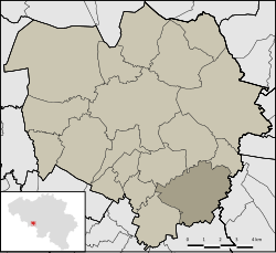 Location of Harmignies in Mons