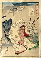 87.　法輪寺の月　横笛