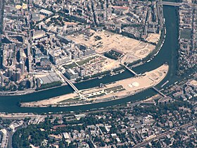 L'île Seguin en 2011 (vue vers le nord-est).