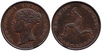 Isle of Man half penny, 1839, Victoria.jpg
