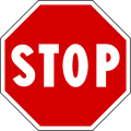 Stop and give way (formerly used )