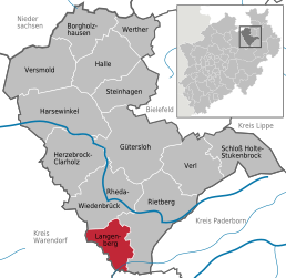 Langenberg – Mappa